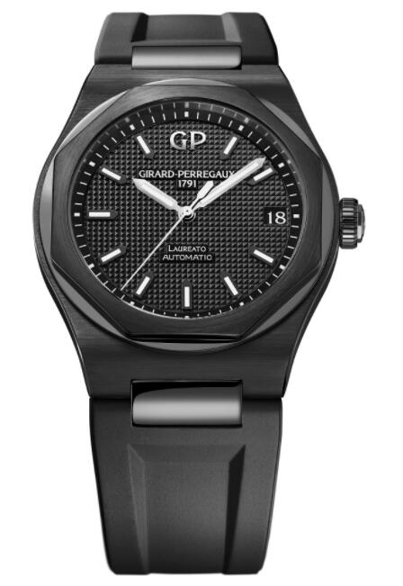 Replica Girard Perregaux Laureato 42 mm Ceramic 81010-32-631-FK6A watch